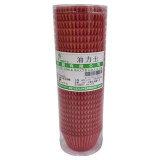 Pimex 油力士 蛋糕杯 47x37mm 紅色, 600支, 1組