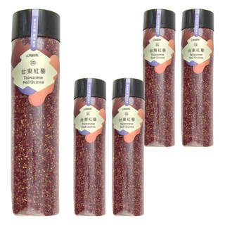 山海經脈 鳥兒歡唱 紅藜籽實 台灣紅藜, 150g, 5罐