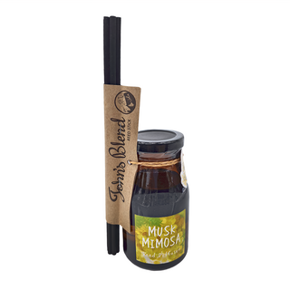 John's Blend 香氛擴香 含羞草麝香, 香氣持久達三個月 有效去除異味, 1件, 140ml