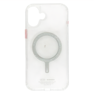 SKINARMA Saido 低調風格防摔手機殼, 磁吸款, iPhone 16 Plus, 透明