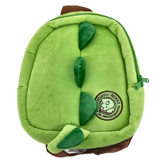 Mother garden 恐龍日記絨毛背包, 20 x 8 x 25cm, 綠色, 1個