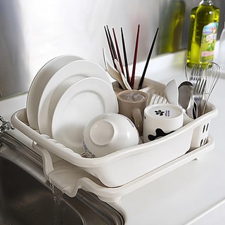 妙用滴水碗盤架,1個,白色