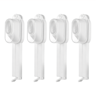 FaSoLa 帶蓋密封封口夾 2入/組 白色 耐溫-20~120°C, 4支