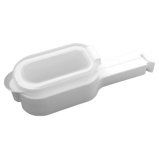 SURUGA 日本寬型出料封口夾, 白色, 1支