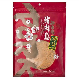 新東陽 原味豬肉鬆, 肉質Q彈鮮美, 無添加豆粉, 口感酥脆自然, 使用無添加醬油, 純釀造, 250g, 1包