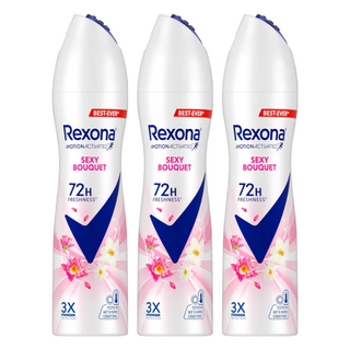 Rexona 蕊娜 制汗爽身噴霧 媚惑香氛, 135ml, 3瓶