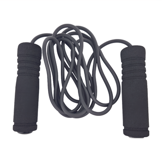 BYZOOM FITNESS 訓練跳繩 280g淨重 台灣製造, 270cm, 黑色, 1條