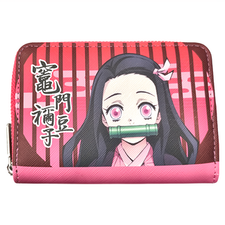 收納王妃 鬼滅之刃短夾 PU皮, 彌豆子, 不適用