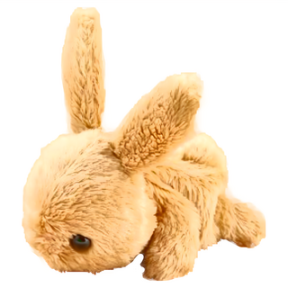 Little Beans 兔子 絨毛玩偶, 10cm, 棕色, 1個