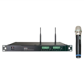 MIPRO 嘉強電子 無線UHF雙頻道麥克風組 金色, ACT-323PLUS/ACT-32H