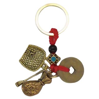 開運吊飾 黃銅貔貅系列 Set 2, D款, 1組