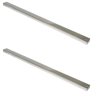 蛋糕片/麵糰厚度平衡鋁方棒, 2支