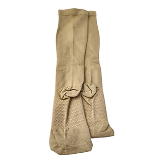 足健美襪品 超彈紓壓萊卡及膝襪3雙