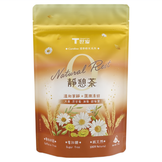 T世家 漫野時光 無咖啡因茶系列 菊花麥香靜憩茶, 4g, 12個裝, 1組