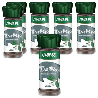 小磨坊 黑胡椒粉, 27g, 6瓶