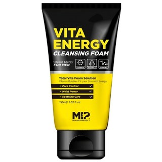 MIP Vita Energy 男士洗面乳 控油 保濕 舒緩護理, 150ml, 1條