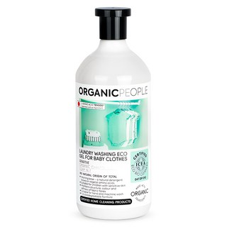 Organic People 有機生活 嬰兒洗衣精 1L 天然低敏 寶寶衣物專用, 1瓶