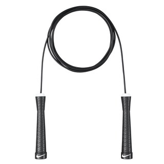 NIKE 耐吉 FUNDAMENTAL SPEED ROPE 跳繩, 黑白色, 1個