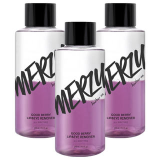MERZY Good Berry眼唇卸妝液, 210ml, 適合所有膚質, 3瓶
