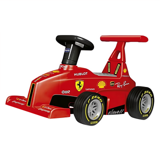chicco 二合一超跑訓練車, 法拉利 紅色, 1個