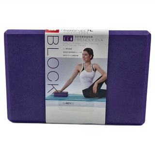 muva高密度專業瑜珈磚 ECO FRIENDLY EVA材質, 23 x 15 x7.5cm, SA8EY02, 1個