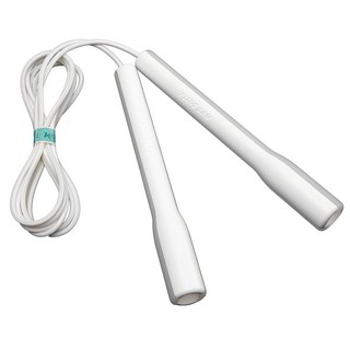 KSY Gold Plus 跳繩，TP材質握把，直條紋工法, 白色, 270cm, 1條