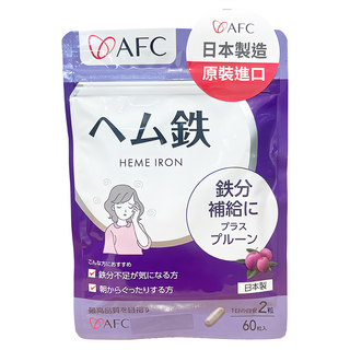 AFC 光采紅顏鐵+C錠, 1包, 60顆