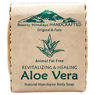 尼泊爾喜馬拉雅之寶 吉拉索蘆薈保濕潤髮護膚養髮皂 100g, 1個