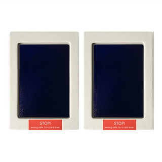 毛皇上寵物印泥 寵物手足印紀念品, 大號, 深藍色, 2個