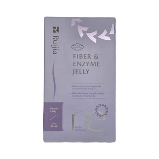 露奇亞 Fiber Enzyme 蔬果酵素順暢果凍, 10條 x 20g, 全素, 200g, 1盒
