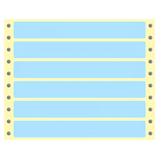 華麗牌 電腦列印標籤 單排 WL-5016B 18 x 140mm, 1格, 900張