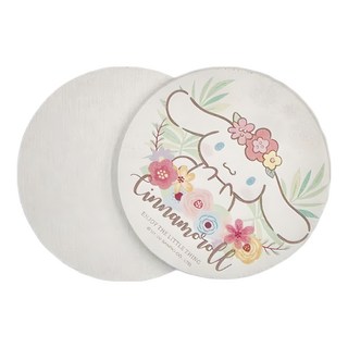 收納王妃 三麗鷗珪藻土吸水杯墊, 大耳狗 花草, 1個