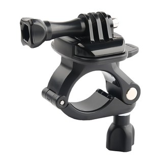 GoPro 11/10/9/8 運動相機/自行車記錄器支架 D款, 合金+PC材質, 防滑耐用，360度旋轉拍攝, 1個, 單一商品