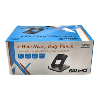 KW 重型打孔機 可裝訂40張紙, 2孔, 1個