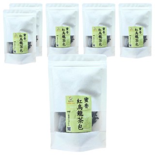 啡茶不可 蜜香紅烏龍茶包 茶湯濃醇甘甜 上班族健康無糖茶飲, 3.5g, 20包, 6袋