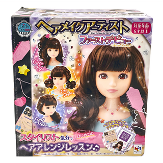 MegaHouse 百萬屋 髮型師首次亮相 髮型設計玩具 培養審美觀與創造力, 多色, 1盒