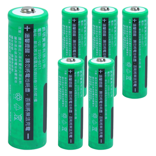 CS 昌碩 可充式鋰離子電池 2200mAh DHT18650 原廠保固, 6顆, 1入