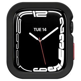 SwitchEasy 魚骨牌 Colors Apple Watch 40/41mm 手錶保護殼, 黑色, 1個