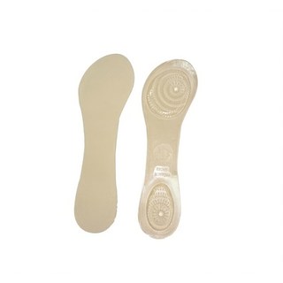 gel高跟鞋墊 柔軟舒適、吸濕排汗、足弓支撐、穩固防滑, 220 x 70mm, 米色, 1入