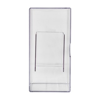 懶角落 組合鏡櫃收納盒 透明分格款 20x9.5x6.2cm, 透明色, 1個