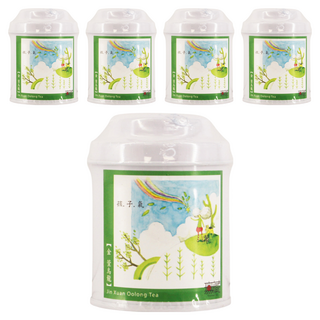 無藏茗茶 阿里山故事茶 金萱烏龍 小茶罐, 茶葉改良所台茶12號，牛奶糖香, 18g, 1罐, 5罐