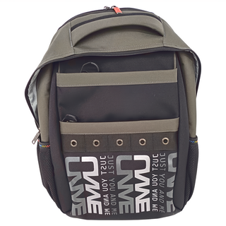 UnMe 休閒後背包 3290灰色 聚酯纖維100% 尼龍 台灣製造, 30 x 45 x 16cm, 灰色