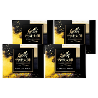 farcent 花仙子 去味大師 車內消臭易, 備長炭, 4盒