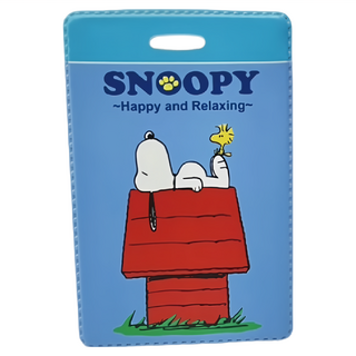 PEANUTS 史努比 直式雙層證件套 6個