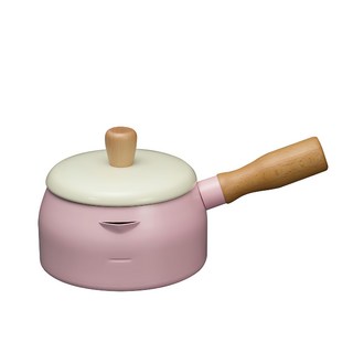 SILWA 西華 時尚木柄牛奶鍋 ESW-014SDP , 14cm, 粉色, 1個