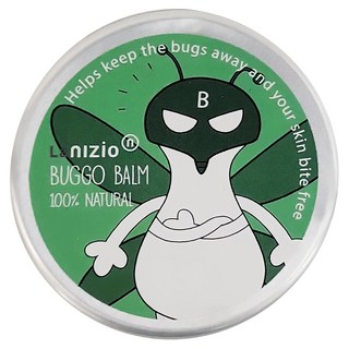 nIZio 蟲蟲飛防蚊膏, 100% 天然, 25ml, 英國製造, 1個