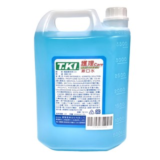 T.KI 鐵齒 護理含氟漱口水, 4L, 1桶
