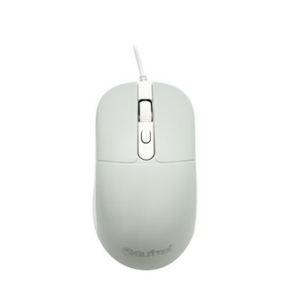 GLiTTER 宇堂 GT-855 有線光學滑鼠，800/1200/1600 DPI 三段切換, 白色