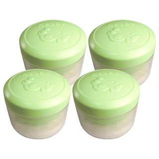 DOOBY 大眼蛙 神奇自動粉撲盒, 旋蓋設計, 台灣製造, 4個