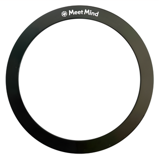 Meet Mind ios/Android 多彩引磁片 Set 2, 適用於無線快速充電, 輕薄磁性, 黑色, 1組